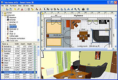 Программа для дизайна интерьера Home Plan Pro