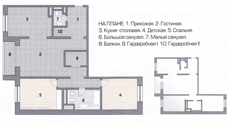 Куб с квадратами - квартира для двоих 